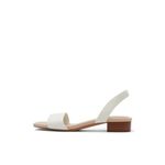 ALDO Women's Dorenna Heeled Sandal, White, 11