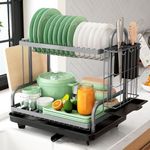 Kitsure Dish Drying Rack, Multifunc