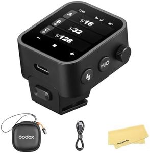 Godox X3-F TTL Wireless Touch Screen Flash Trigger for Fujifilm Cameras, 3.7V 850mAh Li-Ion Battery, 2.4GHz Wireless with TCM Conversion