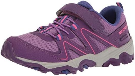 Merrell unisex child Trail Quest Jr Hiking Shoe, Berry, 5 Little Kid US