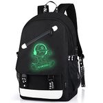 Anime Backpack for Boys, School Bags Bookbags for Teenagers (Skateboard Boy)