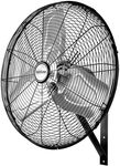 Hurricane Oscillating Wall Mount Fan, 3 Speed Cooling, Pro Commercial Grade, 20"