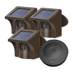 1/2 Mile Long Range Solar Wireless Driveway Alarm Outdoor Weather Resistant Motion Sensor & Detector- NO DIY Security Alert System- Monitor & Protect