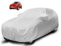 Auto Hub Polo GT Car Cover 100% Waterproof/Polo GT Cover Water Proof/Polo GT Car Cover/Car Cover Polo GT Waterproof/Polo GT Body Cover/Car Body Cover Polo GT (Metallic Silver, 1 Unit)