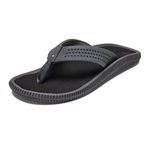 OLUKAI Ulele Dark Shadow/Black 10