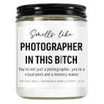 Younift Funny Photographer Candle, Photography Gifts for Photographers, Photography Accessories, Cool Photographer Gifts for Men, Women, Photography Lovers, Wedding Photographer Gifts, Birthday