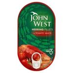 John West Herring Fillets In Tomato Sauce 160g x 10