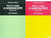 How to Judge a Horoscope – Volume 1 & 2 | BV Raman Series | Vedic Astrology Textbook in English