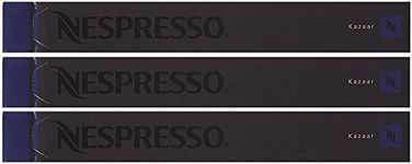 Nespresso OriginalLine: Kazaar, 50 Count - ''NOT Compatible with Vertuoline''