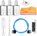 Trumpet Cleaning kit Deviser All in One Cornet Care kit:Valve Oil x3,Cork Grease,Cleaning Swab,Mouthpiece,Bore Brushes