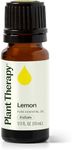 Plant Therapy Lemon Essential Oil 10 mL (1/3 oz) 100% Pure, Undiluted, Natural Aromatherapy, Therapeutic Grade