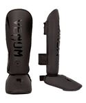 Venum Challenger Kids Shin Guards - Black/Black - M