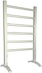 Oypla Portable Aluminium Electric Towel Rail Warmer with 6 Heated Bars