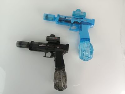 Electric Water Gun 2-Pack – Black and Blue