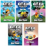 The Cat Kid Comic Club Collection A Graphic Novel #1-5 Book Set: From the Creator of Dog Man