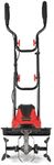 COSTWAY Electric Garden Tiller, 1200W/750W Powerful Soil Cultivator Rotavator with 36cm/32cm Tilling Width, 22cm Working Depth, Safety Lock & Foldable Handle (1200W, 36cm Tilling Width)