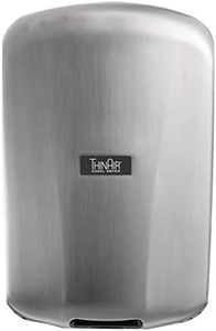 Excel Dryer TA-SB Automatic, Surface-Mounted, ADA-Compliant Conventional Hand Dryer, Brushed Stainless Steel Cover, 110-120V 50/60 Hz