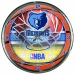 WinCraft NBA Memphis Grizzlies Chrome Clock