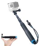 Trehapuva Selfie Stick, 19ââ‚¬Â Waterproof Hand Grip Adjustable Extension Monopod Pole Compatible With GoPro Hero(2018) Hero 7 6 5 4 3+3 2 1 Session, AKASO, Xiaomi Yi,SJCAM SJ4000 SJ5000 SJ6000 Mor