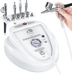 Microderm Machine with Spray Gun, mcwdoit Professional Facial Skin Care Beauty Device Home Salon (Suction Power: 0-68cmhg)