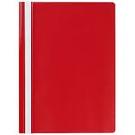 Q-Connect A4 Project Folder - Red (Pack of 25)