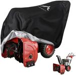 Himal Snow Thrower Cover-Heavy Duty Polyester,Waterproof,UV Protection,Universal Size for Most Electric Two Stage Snow Blowers with Carry Bag