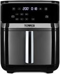 Tower T17101 Vortx 7-in-1 Air Fryer with Combo-Steam Technology, 7L, 1700W, Black
