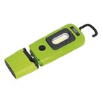 Sealey Led3601G Rechargeable 360? Inspection Lamp 2W Cob + 1W Led Green