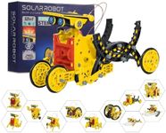 AESGOGO STEM Projects for Kids Ages 8-12 , Solar Robot Science Kits Building Toys for 9 10 11 13 14 Year Old Teen Boys Girls , Christmas Birthday Gifts for 8-10 12-14 12-16 Kids Boys.