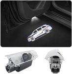 akarin 2 PCS LED Car Door Logo Lights Compatible for Sienna 2021-present Courtesy Projector Laser Welcome Light Puddle Lamp Car Accessories (Sienna)