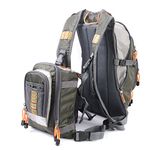 M MAXIMUMCATCH Maxcatch Fly Fishing Backpack with Tackle Chest Pack, Adjustable Size