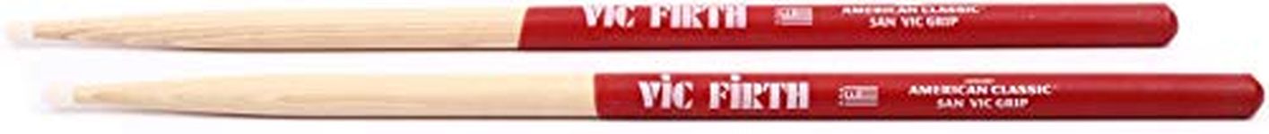 Vic FIrth - American Classic® Drumsticks 5ANVG Vic Grip - American Hickory - Nylon Tip