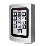 Retekess T-AC04 Access Control Keypad IP68 Waterproof Metal PIN Code RFID 125KHz 2000 Users Wiegand 26 Door Access Control Backlight Rainproof Apartment Company Warehouse B&B Safety Garage