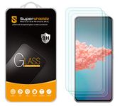 (3 Pack) Supershieldz for ZTE Axon 20 5G Tempered Glass Screen Protector, Anti Scratch, Bubble Free