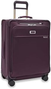 Briggs & Riley Baseline Spinners, Plum, 21-inch Global Carry-On, Briggs & Riley Baseline Spinners