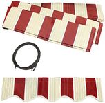 ALEKO Patio Awning 8x6.5 Feet Fabri