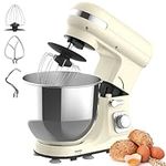 ADVWIN Beige Stand Mixer, 6.5L Kitc