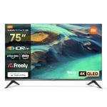 XIAOMI TV F Pro 75, 75 Inches (190 cm), 4K UHD QLED, Smart TV, Fire TV, HDR10+,60Hz with 120Hz Game Boost Mode, MEMC, Alexa Voice Control, Works with Apple AirPlay