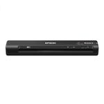 Epson WorkForce ES-60W Wireless Portable Sheet-fed Document Scanner for PC and Mac, 10.7" x 1.9" x 1.4", Black