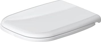 Duravit Toilet seat D-Code, Soft Close Toilet seat, Urea thermoset Toilet lid, White