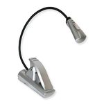 Carson FlexNeck Ultra Bright, Fully Adjustable LED Gooseneck Reading Lights for Books, Magazines, E-Readers, Tablets, Computers, Kindles, Nooks, Crafts, Tasks and Hobbies - Set of 3 (FL-55MU)