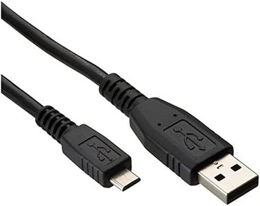 Synergy Digital Camera USB Cable, Compatible with Sony ZV-1 Digital Camera, 3 Ft. MicroUSB to USB (2.0) Data USB Cable