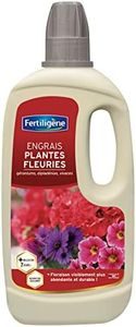 FERTILIGENE FEGR750 - Engrais Liquide Plantes Fleuries 400 ml - Plantes plus abondantes en 7 jours - Apporte une nourriture équilibrée - Formule à base de minéraux - Pour 107 L de solution diluée