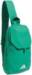 adidas Essentials Crossbody – Athletic Sling Bag with Phone Pocket, Semi Court Green, One Size, Essentials Crossbody – Athletic Sling Bag With Phone Pocket