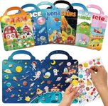 OSIMIG 6Pack Reusable Sticker Book 