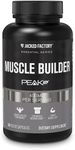 Jacked Factory Essentials Muscle Builder - Daily Muscle Builder for Men with Peak ATP to Support Lean Muscle Gain, Enhance Athletic Performance, & Fortify ATP Levels for Muscle Growth - 30 Capsules