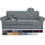 JIVINER Newest 4 Pieces Couch Cover