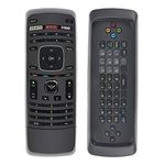 AULCMEET XRT302 Remote Control with QWERTY Keyboard Compatible with VIZIO Smart LCD LED TV E601i-A3 E701i-A3 E650i-A2 M420KD M650VSE M550VSE M650VSE M470VSE