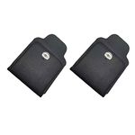 Vehicle Seatbelt Adjuster, 2PCS Universal PU Leather Shoulder Neck Strap Positioner,Comfort Strap Safety Locking Clip Covers for Child Adult All Kind of Vehicles Cars Trucks