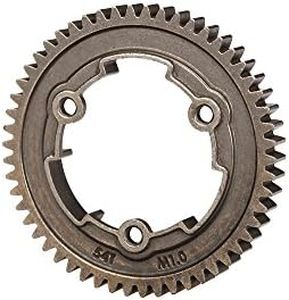 Traxxas 54-Tooth Steel 1.0 Metric Pitch 20° Pressure Angle Spur Gear